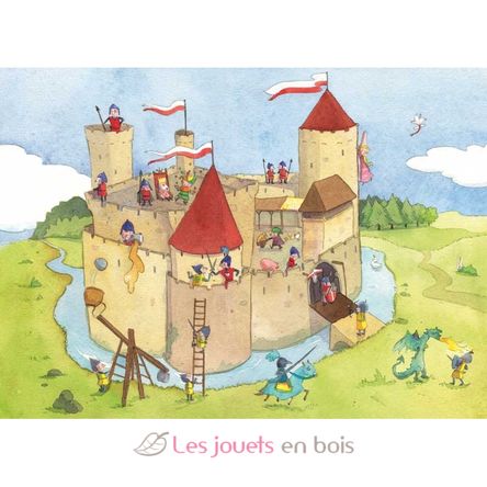 Panique au château fort K145-24 Puzzle Michèle Wilson 2