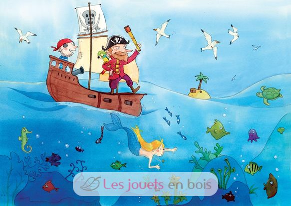 Les pirates d'Emilie Vanvolsem K151-24 Puzzle Michèle Wilson 2