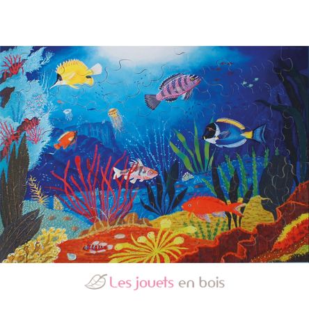 Poissons Tropicaux d'Alain Thomas K161-50 Puzzle Michèle Wilson 3