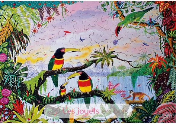 La jungle d'Alain Thomas K162-100 Puzzle Michèle Wilson 3