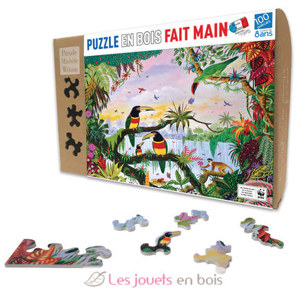 La jungle d'Alain Thomas K162-100 Puzzle Michèle Wilson 2