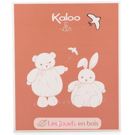 Peluche Lapin Patapouf rose 17 cm K214017 Kaloo 5