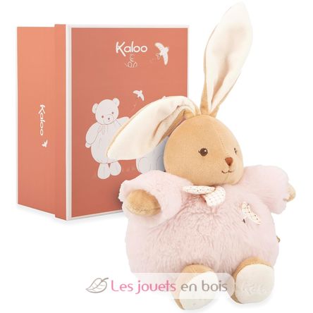Peluche Lapin Patapouf rose 17 cm K214017 Kaloo 1