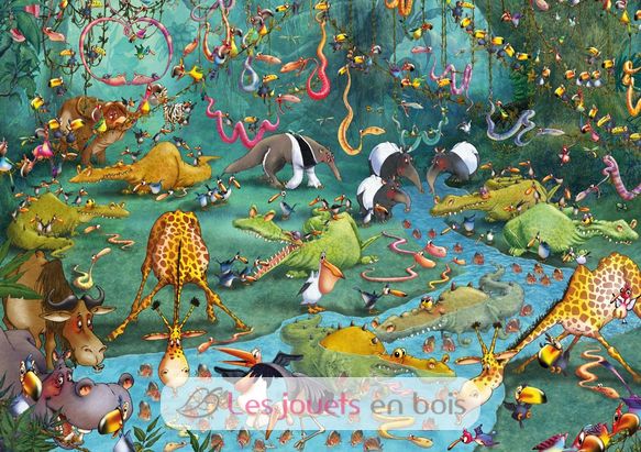 Crocos et compagnie de Ruyer K445-100 Puzzle Michèle Wilson 2