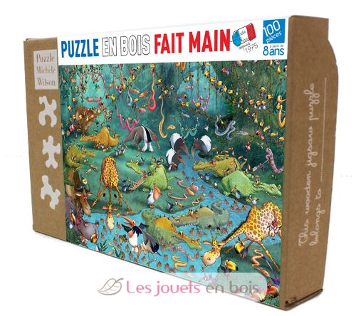 Crocos et compagnie de Ruyer K445-100 Puzzle Michèle Wilson 1