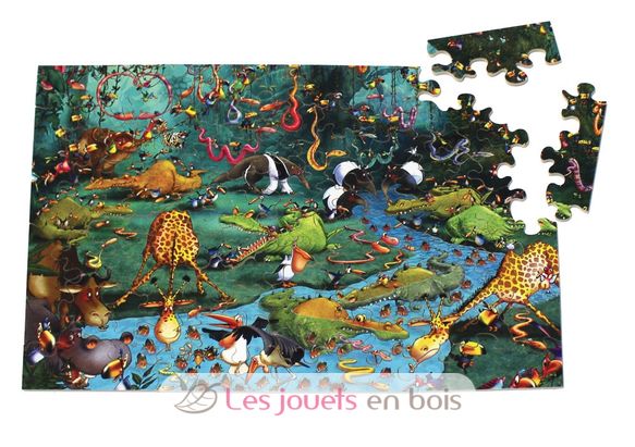 Crocos et compagnie de Ruyer K445-100 Puzzle Michèle Wilson 3