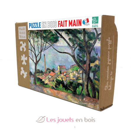 Vue sur l'Estaque de Paul Cézanne K531-50 Puzzle Michèle Wilson 2