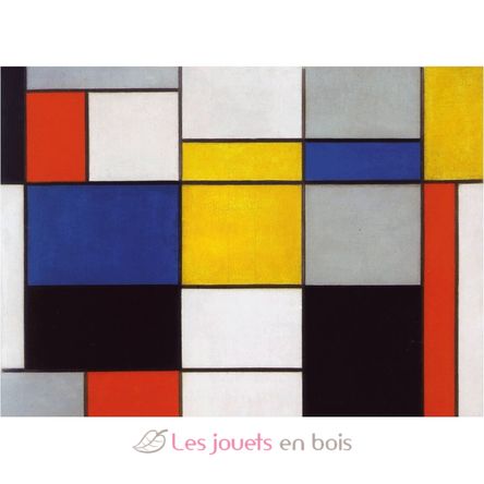 Composition 123 de Mondrian K629-24 Puzzle Michèle Wilson 2