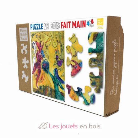 La danse de Marc Chagall K64-12 Puzzle Michèle Wilson 2