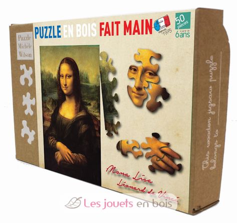 La Joconde de Léonard de Vinci K739-50 Puzzle Michèle Wilson 1