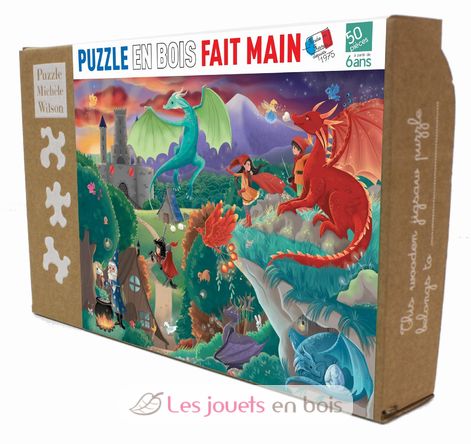 Puzzle Les Dragons K865-50 Puzzle Michèle Wilson 1