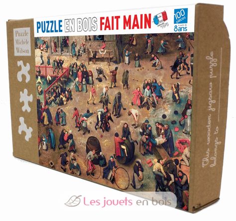 Jeux d'enfants de Bruegel K904-100 Puzzle Michèle Wilson 1