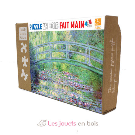 Le pont japonais de Monet K910-24 Puzzle Michèle Wilson 1