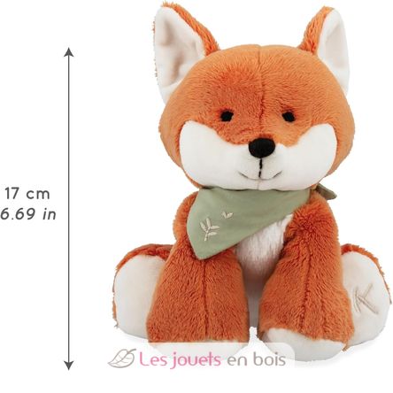 Peluche renard Paprika 17 cm K963488 Kaloo 6