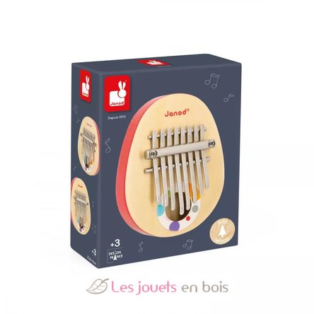 Batterie Confetti Janod J07614 - Jouet musical - Batterie en bois