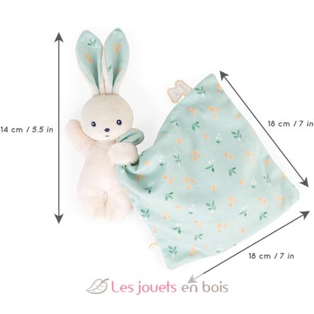 Doudou lapin carré douceur K972001 Kaloo 4