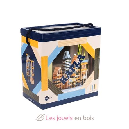 Baril Kapla 120 Bleu Jaune Vert KA-BA120BJV Kapla 6