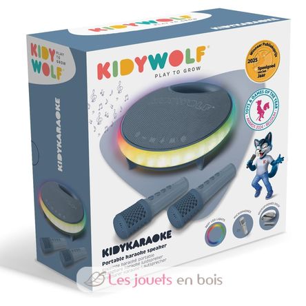 Kidykaraoké Enceinte karaoké bleue KW-KIDYKARAOKE-BU Kidywolf 3