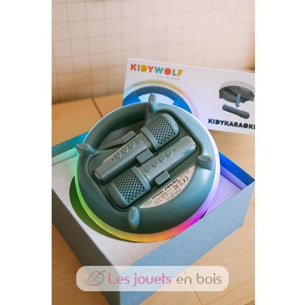 Kidykaraoké Enceinte karaoké bleue KW-KIDYKARAOKE-BU Kidywolf 7