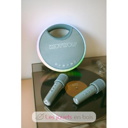 Kidykaraoké Enceinte karaoké bleue KW-KIDYKARAOKE-BU Kidywolf 5