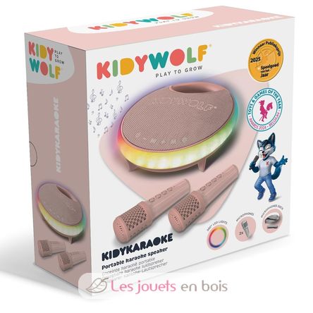 Kidykaraoké Enceinte karaoké rose KW-KIDYKARAOKE-PI Kidywolf 3