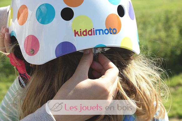 Casque enfant Pastel Dotty Medium KMH023M Kiddimoto 7