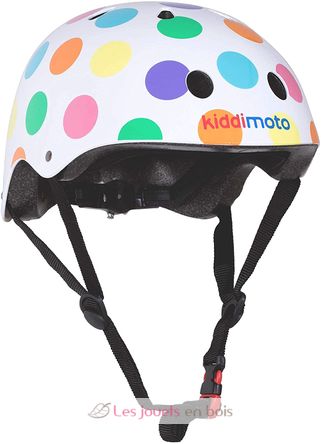 Casque enfant Pastel Dotty Medium KMH023M Kiddimoto 1