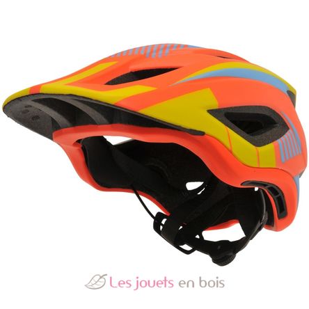 Casque vélo intégral orange S KMHFF02S Kiddimoto 3