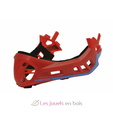 Casque vélo intégral rouge S KMHFF03S Kiddimoto 4