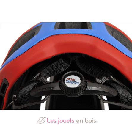 Casque vélo intégral rouge M KMHFF03M Kiddimoto 9