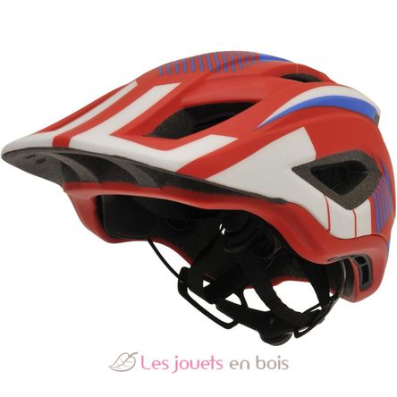 Casque vélo intégral rouge M KMHFF03M Kiddimoto 3