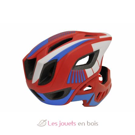 Casque vélo intégral rouge M KMHFF03M Kiddimoto 6