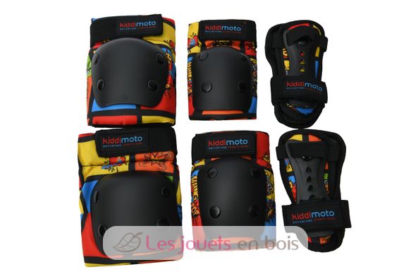 Set de protections enfant Comic S KMP01S Kiddimoto 7