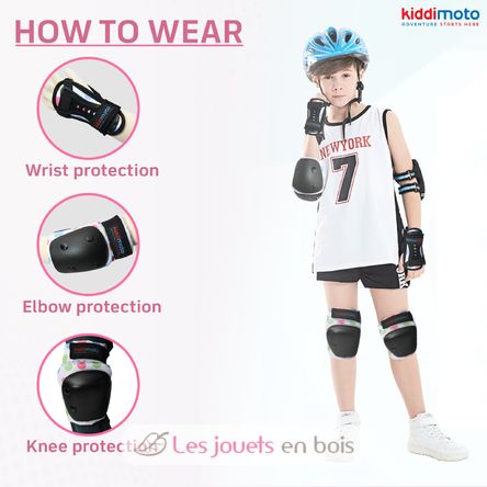 Protection Roller Enfant, Casque/Genouillères Enfant Ensemble de