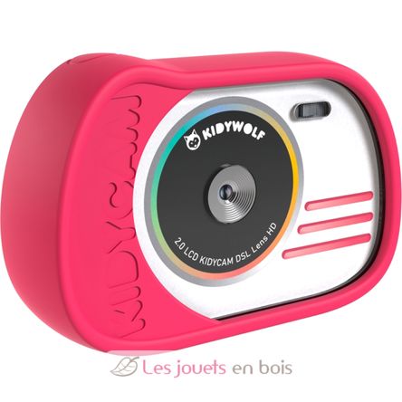 Appareil photo et vidéo étanche rose KW-KIDYCAM-PI Kidywolf 2