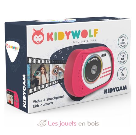 Appareil photo et vidéo étanche rose KW-KIDYCAM-PI Kidywolf 7