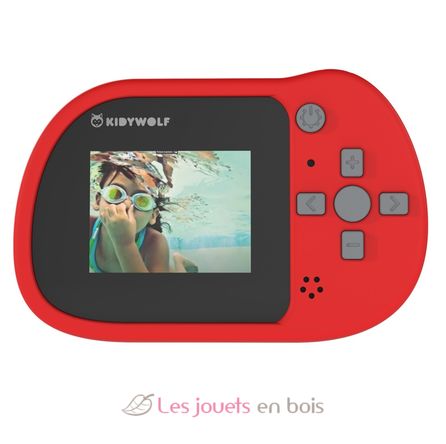 Appareil photo et vidéo waterproof pour enfant rouge