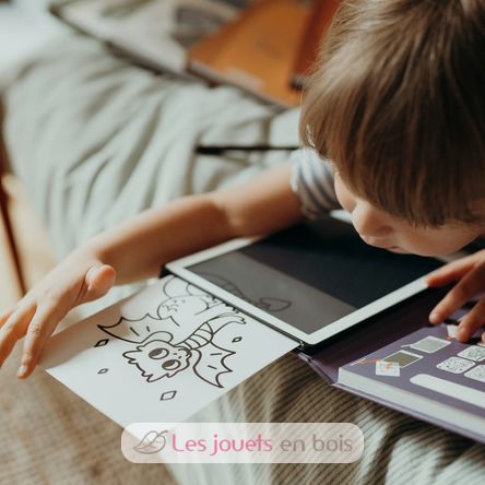 Kidydraw-Mini Tablette à dessin Dinosaures KW-KIDYDRAWMINI-DIN Kidywolf 3