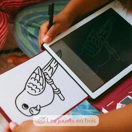 Kidydraw-Mini Tablette à dessin Animaux de compagnie KW-KIDYDRAW-MINI-PET Kidywolf 2