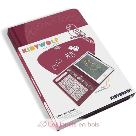 Kidydraw-Mini Tablette à dessin Animaux de compagnie KW-KIDYDRAW-MINI-PET Kidywolf 7
