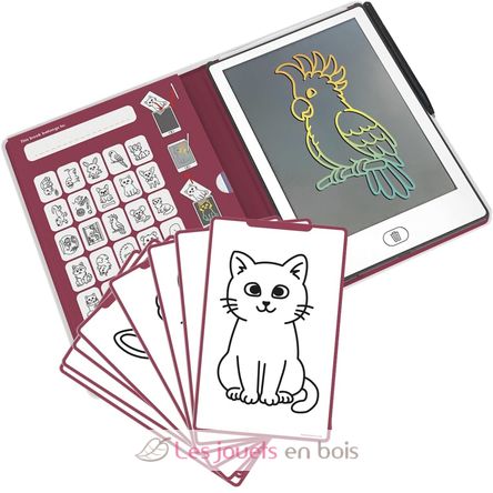 Kidydraw-Mini Tablette à dessin Animaux de compagnie KW-KIDYDRAW-MINI-PET Kidywolf 1