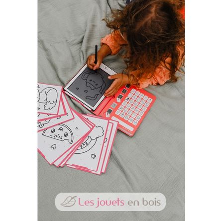 Kidydraw-Mini Tablette à dessin Kawaï KW-KIDYDRAW-MINI-KAW Kidywolf 6