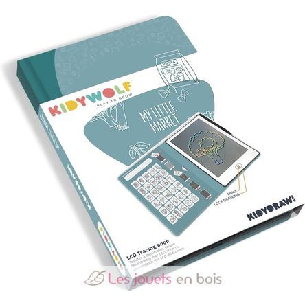 Kidydraw-Mini Tablette à dessin Mon petit marché KW-KIDYDRAW-MINI-MLM Kidywolf 11