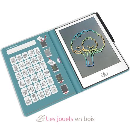 Kidydraw-Mini Tablette à dessin Mon petit marché KW-KIDYDRAW-MINI-MLM Kidywolf 4