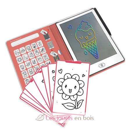 Kidydraw-Mini Tablette à dessin Kawaï KW-KIDYDRAW-MINI-KAW Kidywolf 2