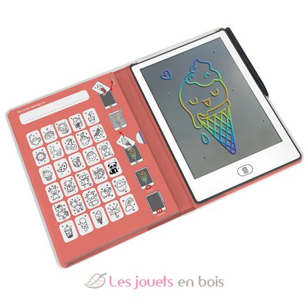 Kidydraw-Mini Tablette à dessin Kawaï KW-KIDYDRAW-MINI-KAW Kidywolf 3