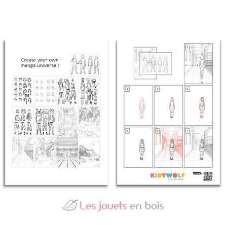 Kidydraw-Pro Fashion Tablette lumineuse KW-KIDYDRAW-PRO-PI Kidywolf 7