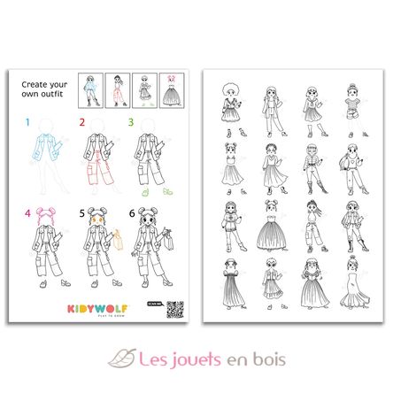 Kidydraw-Pro Fashion Tablette lumineuse KW-KIDYDRAW-PRO-PI Kidywolf 6