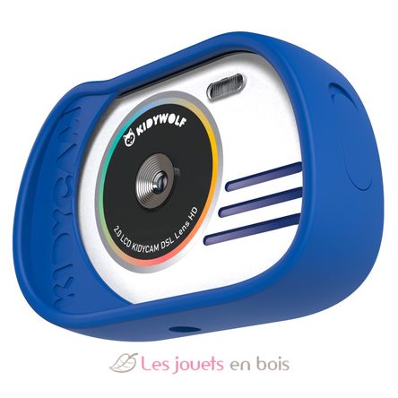 Appareil photo et vidéo étanche cyan Kidycam - Kidywolf - Appareil photo  enfant