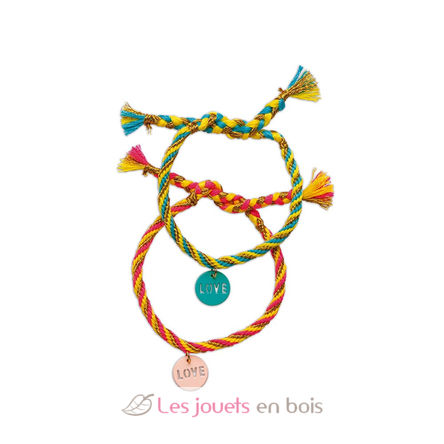 Coffret 13 bracelets de l'amitié à créer J07939 Janod 5